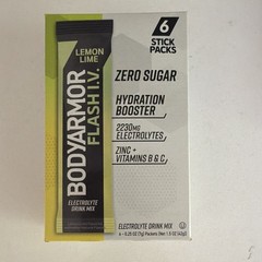 BODYARMOR (2-SET) Flash I.V. Electrolyte Sticks Zero Sugar Hydration 12 Servings