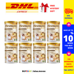 8 Tin Hevisure Gold Diabetic Milk Stabilize Blood Sugar Plant-Based 400g