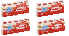 Yakult Probiotic Drink Nonfat 2.7 oz x 5 Bottles ( Pack of 6 )~1/21/2024