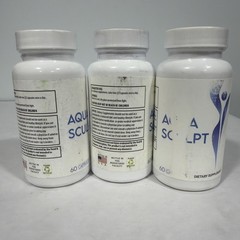 3 Pack Aqua Sculpt HEALTHY Weight Loss Support, 90 day supply, exp 12/26+