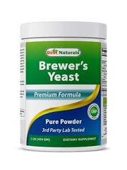 Best Naturals 100% Pure Brewers Yeast Powder – 16 oz