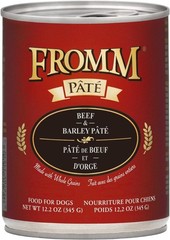 Fromm Beef & Barley Pate Dog Food-Premium Wet Dog Food-Beef Recipe-12.2 oz Can