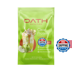 Oath Nutrition Clear Whey Isolate Protein Powder Caramel Apple 20G Complete