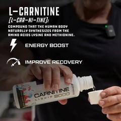 Cutler Nutrition Liquid Carnitine 3000 Multi Flavors, 3000mg Triple L-Carnitine
