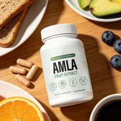 Natural Amla Capsules 1000mg – Indian Gooseberry Amla Fruit Supplement – Orga…