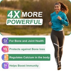 3 Pack End2.End Nutrition Calcium Zinc D 360 Tablets Veg