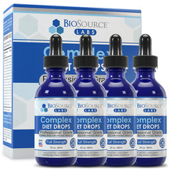 Complex Diet Drops – Natural Weight Management Drops Unisex 2 oz – Pack of 4