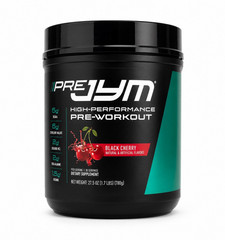 JYM PRE JYM Pre-Workout Powder Black Cherry w/ BCAAs Creatine HCl 27.5 oz