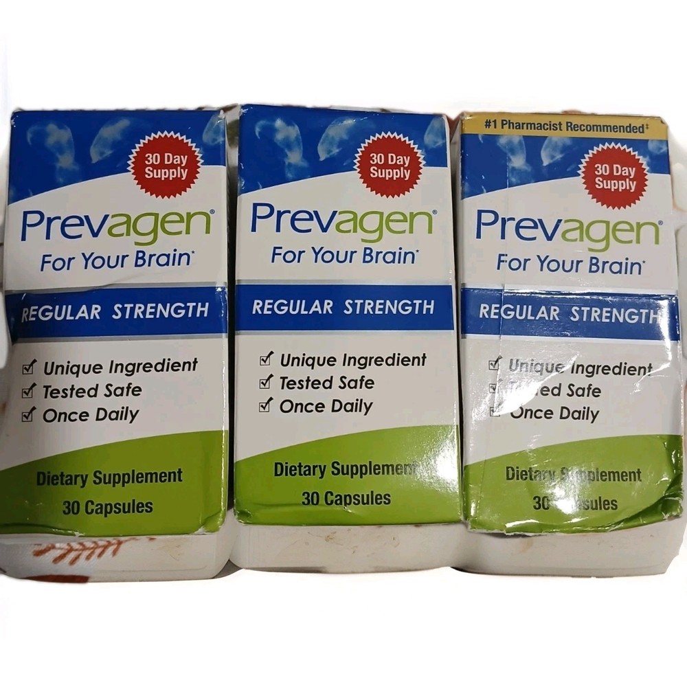 Prevagen Regular Strength 10 MG Memory & Focus, 30 X 3 = 90
