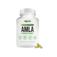 3x Alevia Organic Amla Capsules 1000mg Indian Gooseberry Antioxidant Supplement