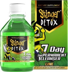 7-Day All-Natural Detox Drink – Lime Flavor – 8 FL OZ for Whole Body Cleanse
