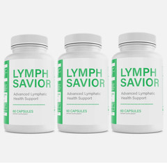3X Lymph Savior Advanced Lymphatic Health promote Dietary Supplement 60 Capsules