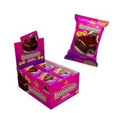 Prime Bites Protein Brownie Glazed Chocolate Donut 12Ct 19g Protein