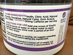 Yu Beauty TRIM FIT Dietary Berry Burn Fat Energy Control Appetite Supplement
