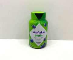NEW Vitafusion Biotin Hair Skin Nail Health Gummies Supplement SEALED 10/2026