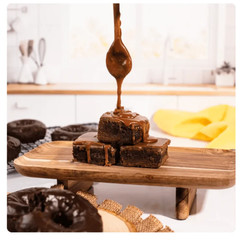 Prime Bites Protein Brownie Glazed Chocolate Donut 12Ct 19g Protein