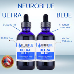Neuro Blue Ultra Blue 60ml – 2oz 120 Day Supply (2 pack)