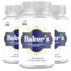 Baker’s- Men’s Health & Bodybuilding- 3 Bottles- 180 Tablets