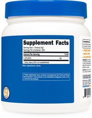 Nutricost L-Citrulline (Base) Powder – (600 Grams)