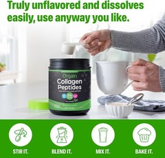 Orgain Collagen Peptides Powder 20g Grass Fed Unflavored 1LB