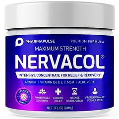 Pharmapulse Neuropathy Cream – Maximum Strength for Feet, 2 Fl Oz (Pack of 1)