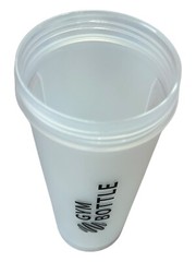 Large Sports & Gym Bottle, Ice Shaker, 26 oz – Leak Proof Flip Top – Ounce & mL
