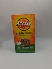 Fiber Thins Apple Crisp 12 Packets 0.77 oz. ea. exp:11/07/2026