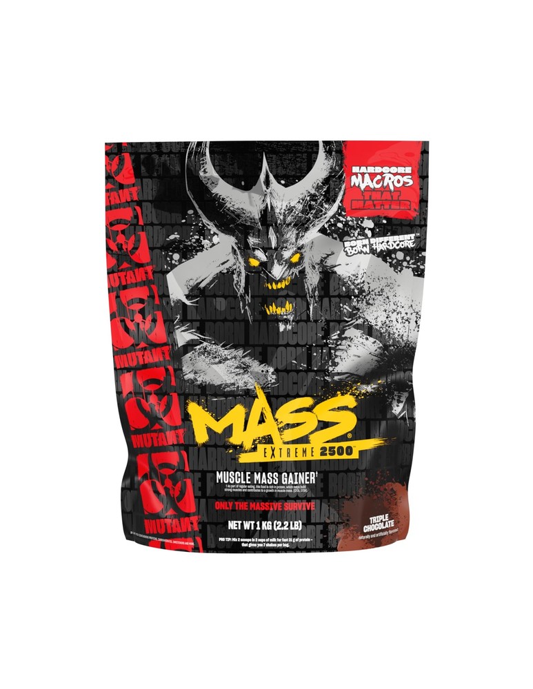 Mutant Mass Extreme 2500 – High Calorie Gainer 2.19 Pound (Pack of 1)