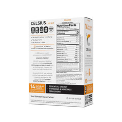 Orange On-The-Go Powder Stick, Zero Sugar (14 Sticks, 2.6 Oz)