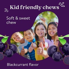 Active Iron Supplement 7mg + Vitamin D for Kids, Increases Energy, 30 Chews