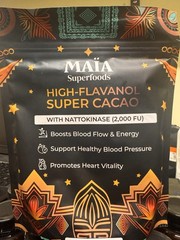 Maia Superfoods – High Flavanol Super Cacao, 7oz (200g) 30 servings