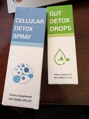 Zeolite Detox Pack Clinoptilolite Zeolite Drops and Spray 60 ML + 30ML
