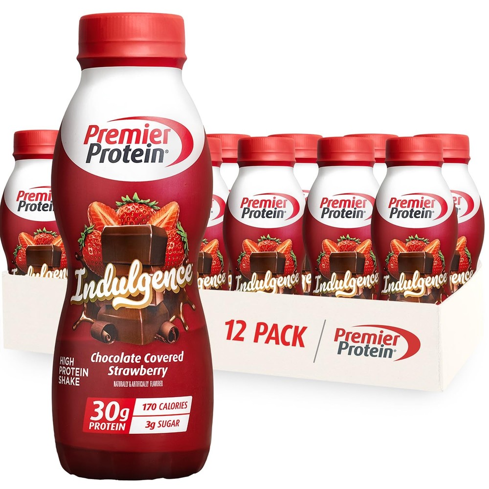 Chocolate Strawberry Protein Shake – 30g Protein, Low Sugar, 12 Pack