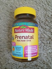 Nature Made Prenatal Folic Acid + DHA, 60 Softgels, Orange Scented 031604027667
