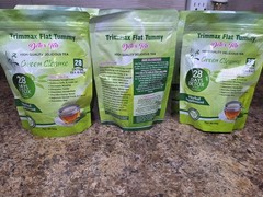 Trimmax Flat Tummy Detox Tea Green Cleanse 28 Days Senna Garcinia 84g