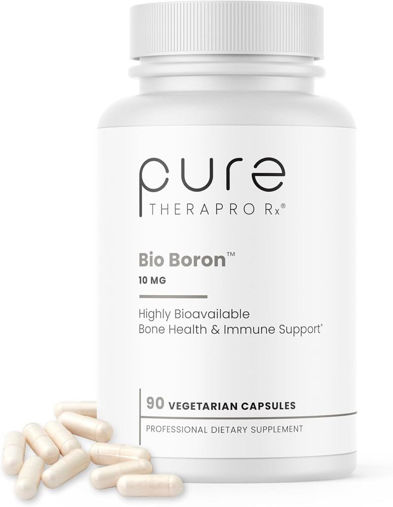 Bio Boron 10Mg, 3 Months Supply – Bororganic Glycine Boron for Men & Women – …