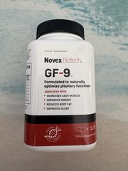 Novex Biotech GF-9 Dietary Supplement – 120 Capsules EXP: 08/2026