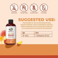 MaryRuth’s Liquid Multivitamin + Hair Growth-Clinically Tested for Thicker Hair