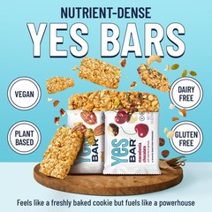 YES Nut Bars – Six Flavor Variety Pack – Soft Chewy Healthy Snack Bars Made w…
