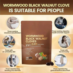 Wormwood, black walnut and cloves soft gel capsules – herbal immune support sup