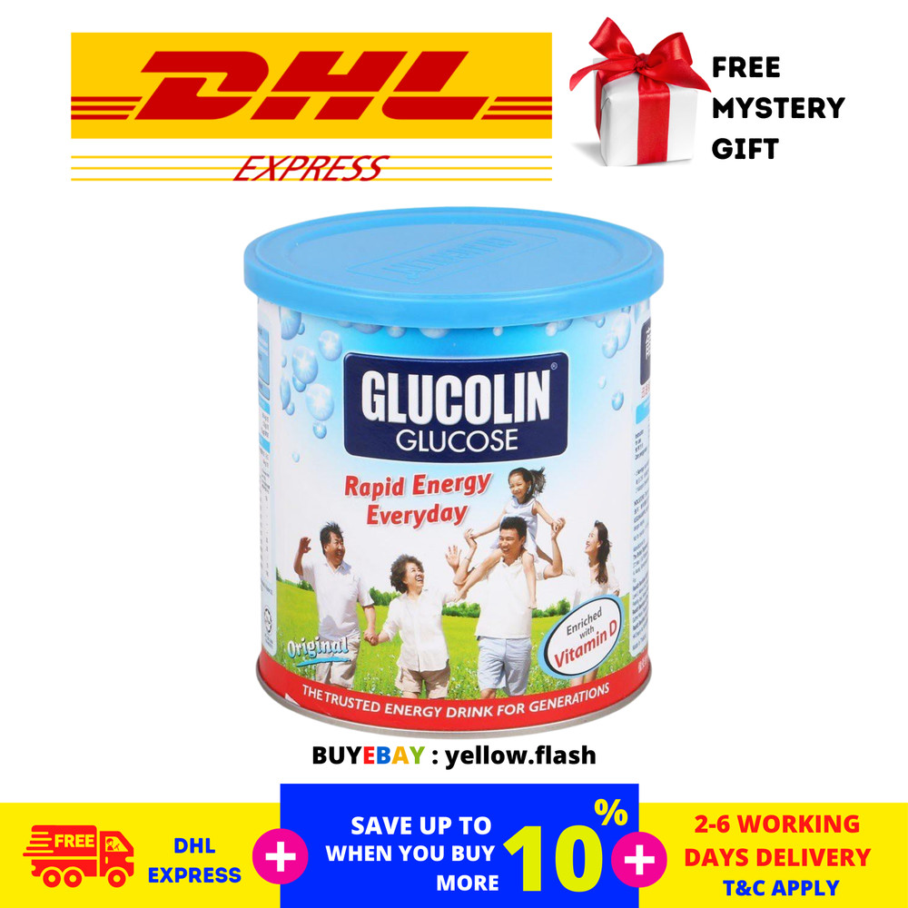 Glucolin Glucose 420g Rapid Energy Enriched with Vitamin (Original Flavour)