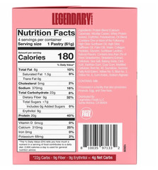 Legendary Foods Protein Pastry Strawberry 4 Pack Keto Gluten Free