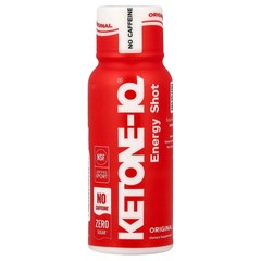 2 X Ketone-IQ, Energy Shot, Original, Caffeine Free, 6 Bottles, 2 fl oz (59 ml)
