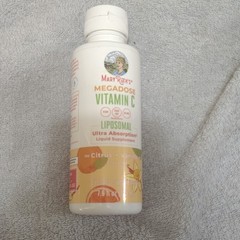 MaryRuth’s Megadose Vitamin C Liposomal Liquid Citrus Vanilla 7.6 fl oz