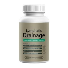 “1 Lymphatic Bottles, 60 Capsules per Bottle, Sculptique 3 Drainage Supplement”