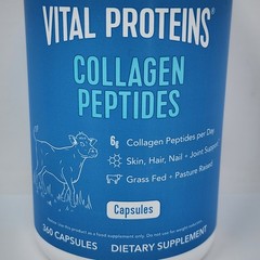 Vital Proteins Collagen Peptides Supplement, 360 Capsules, Exp 03/2027