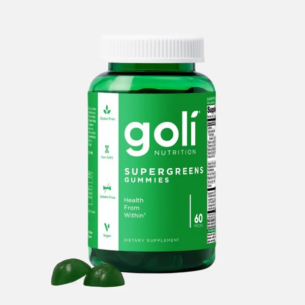 Goli Supergreens Gummies 60ct
