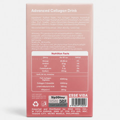 Sip2Glow Korean Collagen Drink 30mL x 7 Sachets Passionfruit