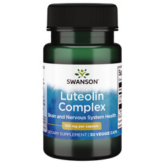 Swanson Luteolin Complex Vegetable Capsules, 100 mg, 30 Count | Molecularly S…