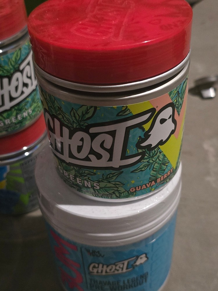 GHOST Greens Guava Berry Expired Collectible Tub